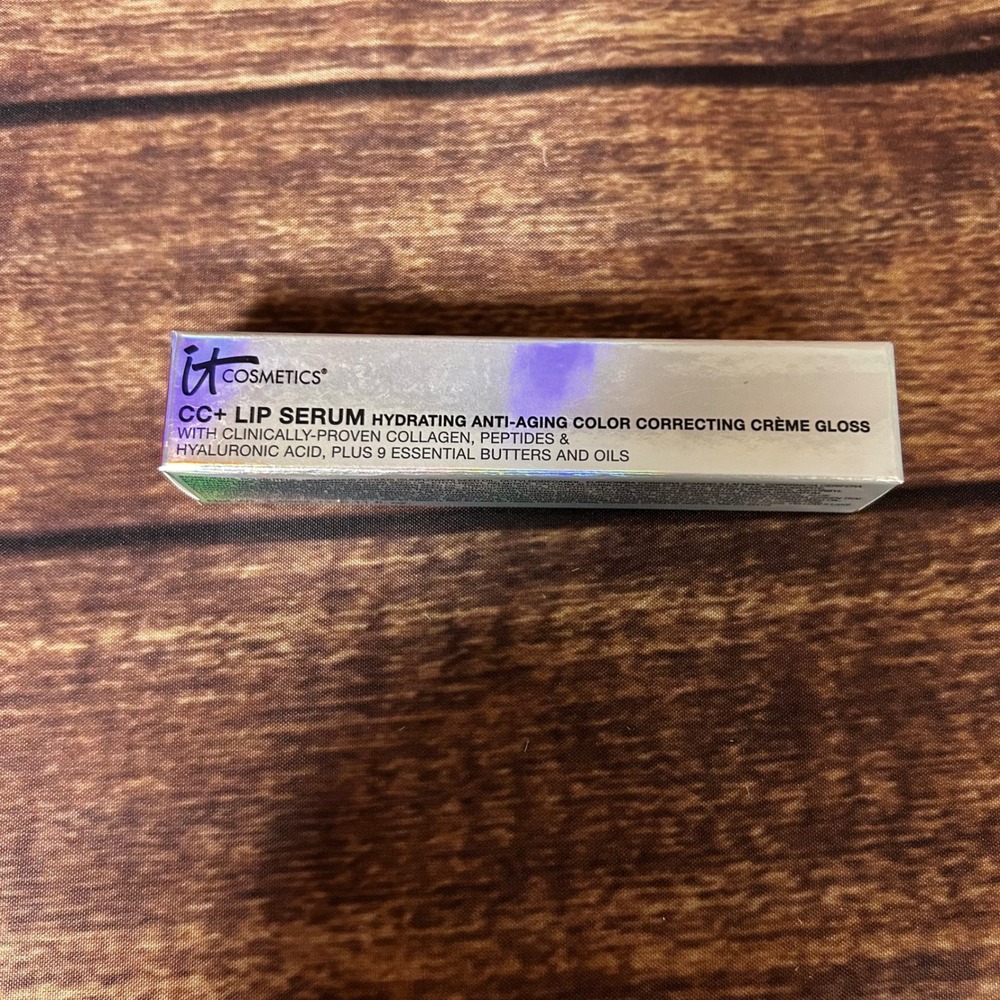 IT Cosmetics CC+ Lip Serum Hydrating Anti-Aging Creme Gloss 0.11oz Love New - Picture 1 of 4